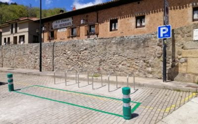 El Monasterio de Yuso contará con un aparcamiento de bicicletas para favorecer la movilidad activa y atender la demanda de cicloturistas