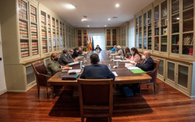 Andreu remarca la necesidad de que la Fundación San Millán lidere y protagonice la divulgación digital del castellano en la red