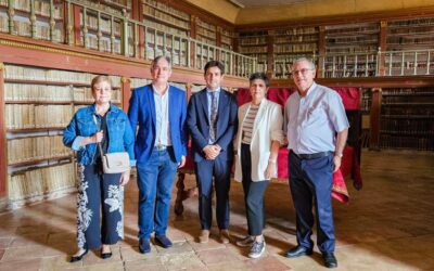 El consejero de Cultura, Turismo, Deporte y Juventud destaca “el gran valor cultural y turístico de SanMillán de la Cogolla y la Fundación como órgano gestor de este Bien Patrimonio de la Humanidad”