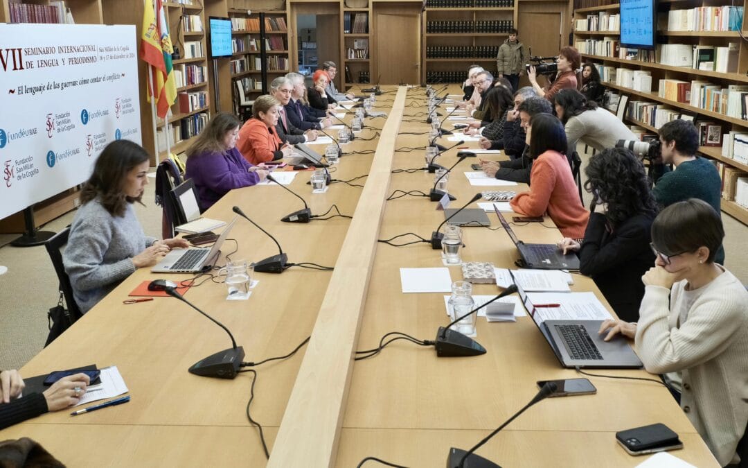 El consejero de Cultura, Turismo, Deporte y Juventud inaugura en San Millán de la Cogolla el XVII Seminario Internacional de Lengua y Periodismo