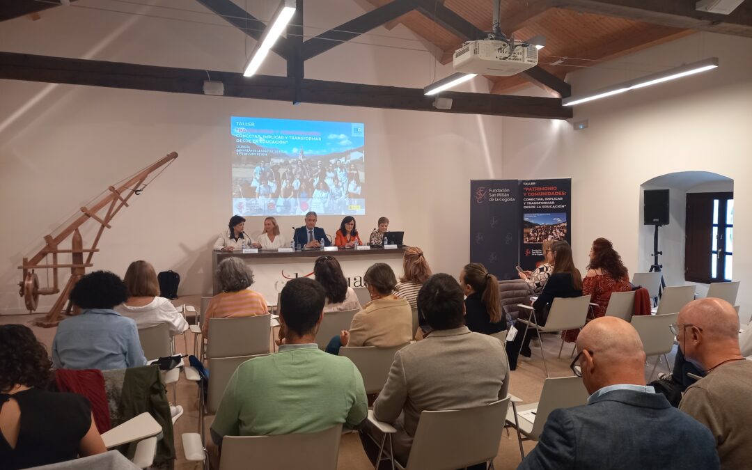 La Fundación San Millán de la Cogolla acoge el Taller de la Alianza de Paisajes Culturales y Sitios Afines del Patrimonio Mundial «Patrimonio y Comunidades: conectar, implicar y transformar desde la educación»